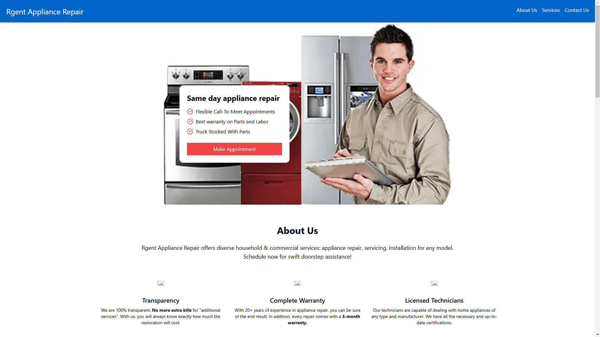 Rgent Appliance Repair